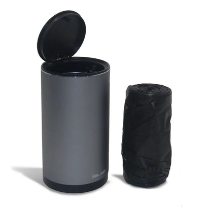 Car Trash Can Press Open