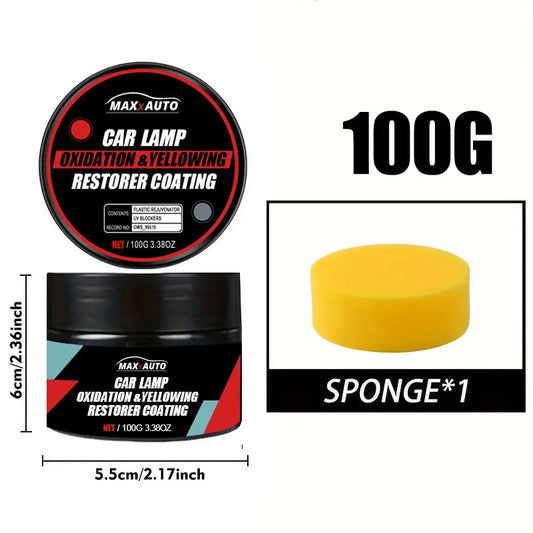 Car Headlight Polishing Kit 
