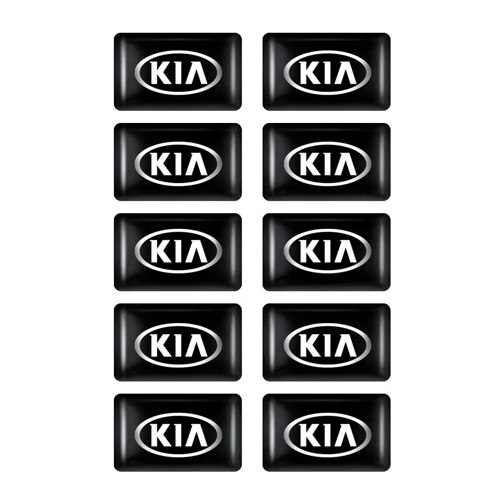 10/20/50Pcs Kia Car Mini Stickers
