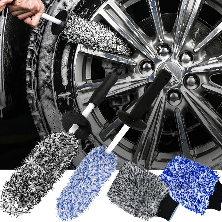 Car Wash Microfiber Wheels Brush 