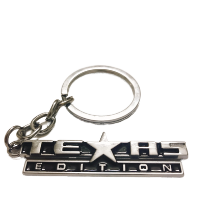 Texas Edition Metal Keychain