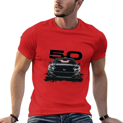 Schwarzes S550-Auto-T-Shirt
