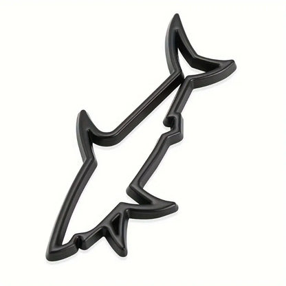 Shark Shape Badge Decal 