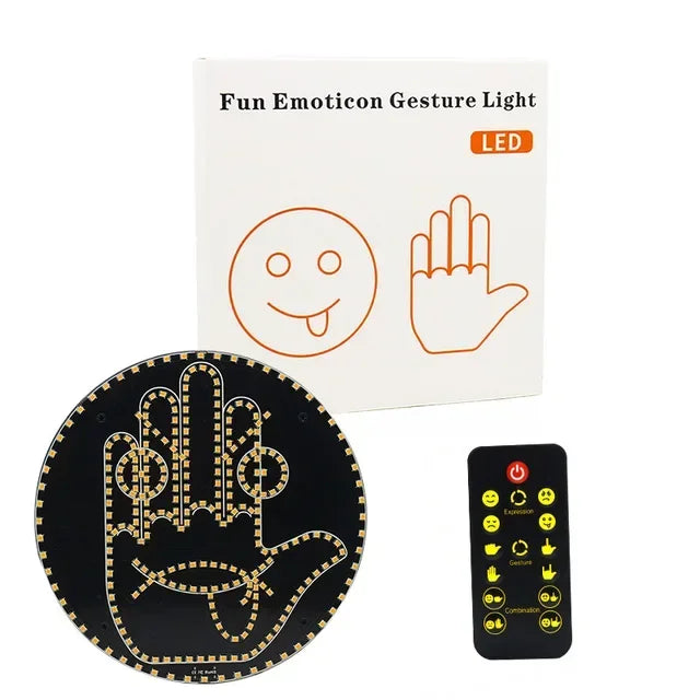 Car Emoticon LED Light