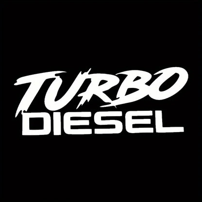 Turbo Diesel Sticker for Car