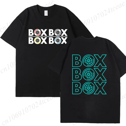“Box Box Box” F1 Cotton Shirt