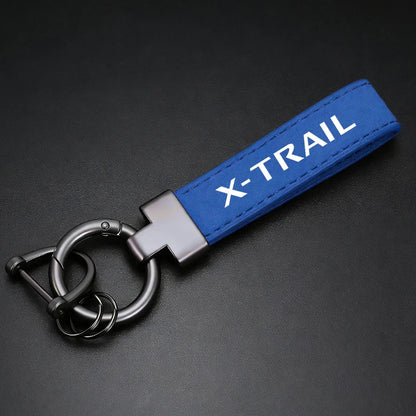 X-Trail Suede Leather Keychain