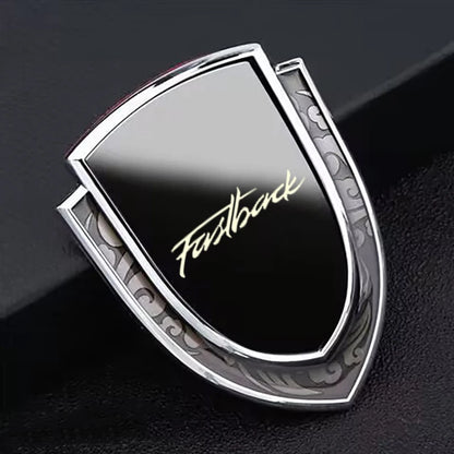 Fastback Badge Trunk Decal 