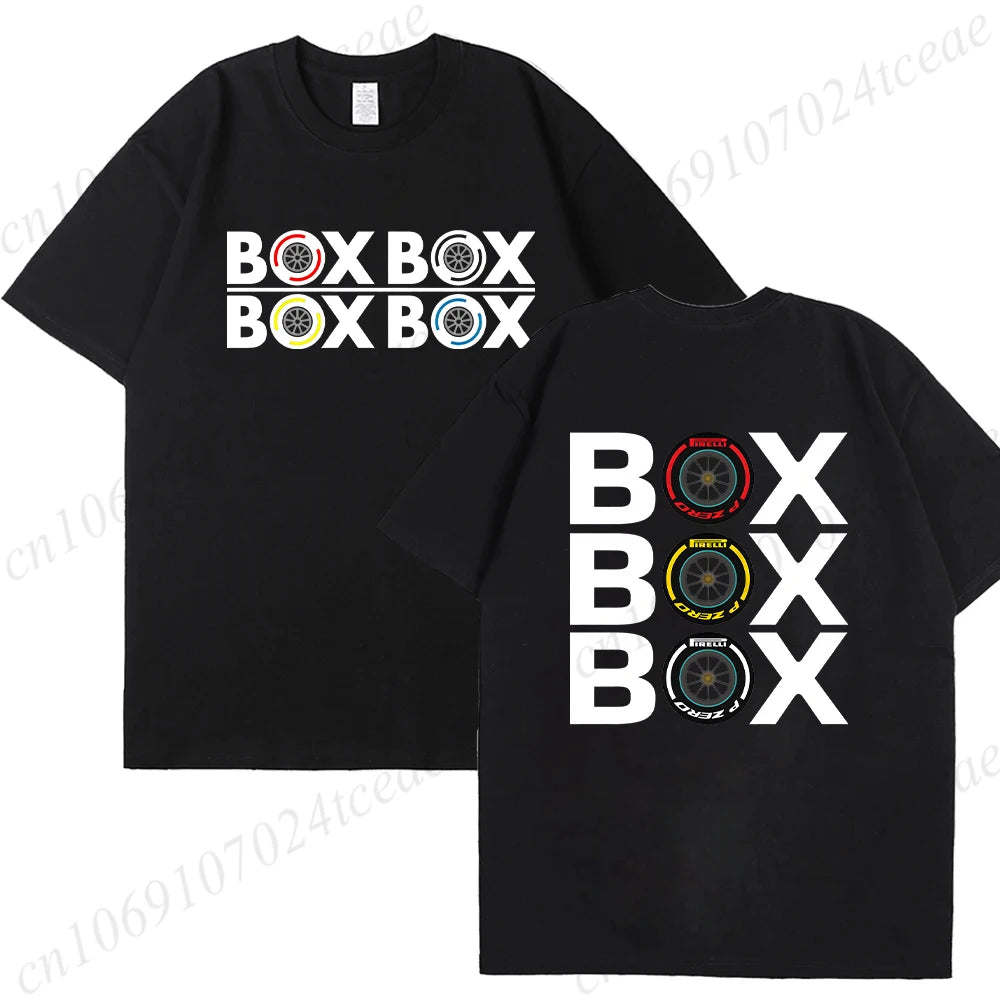 “Box Box Box” F1 Cotton Shirt