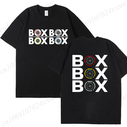 “Box Box Box” F1 Cotton Shirt