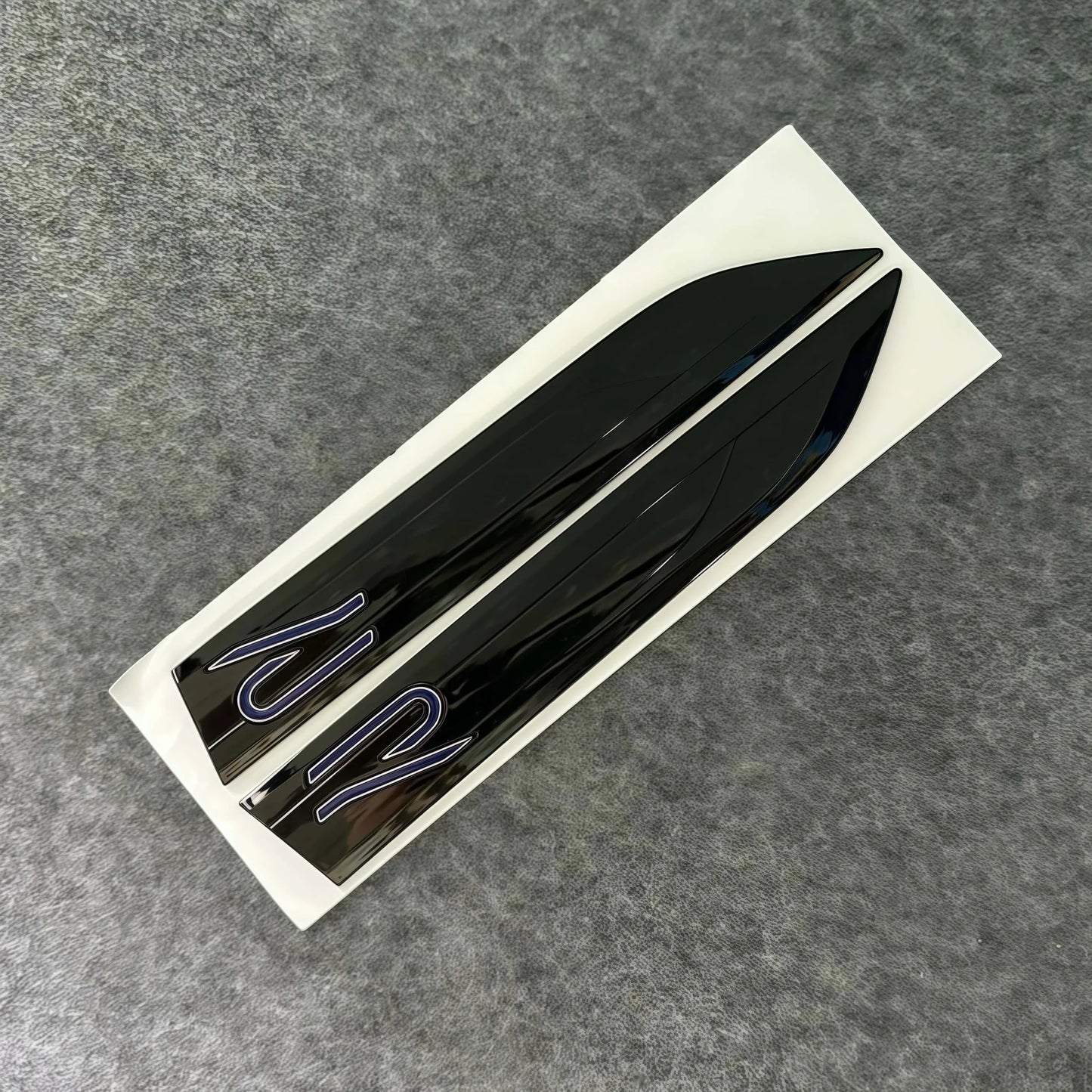 2Pcs R Line Car Stickers