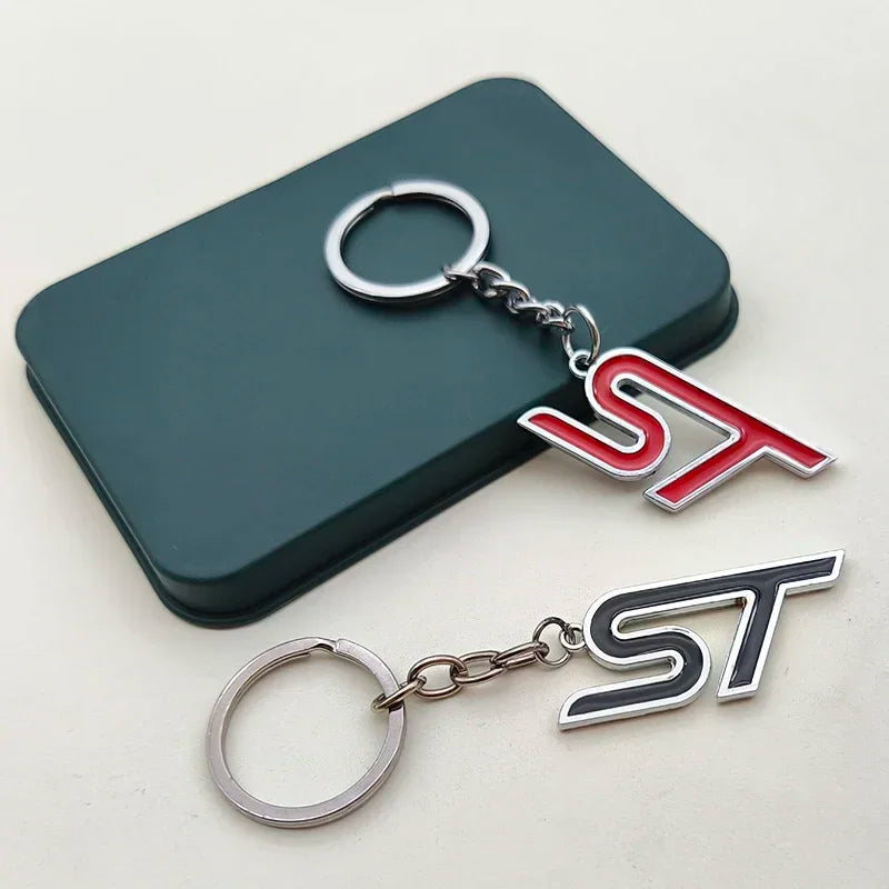 ST Metal Keychain AI