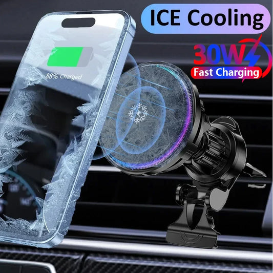 Ice Cooling Wireless Car Charger