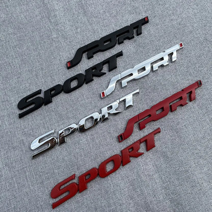 Sport 3D Metal Emblem Badge