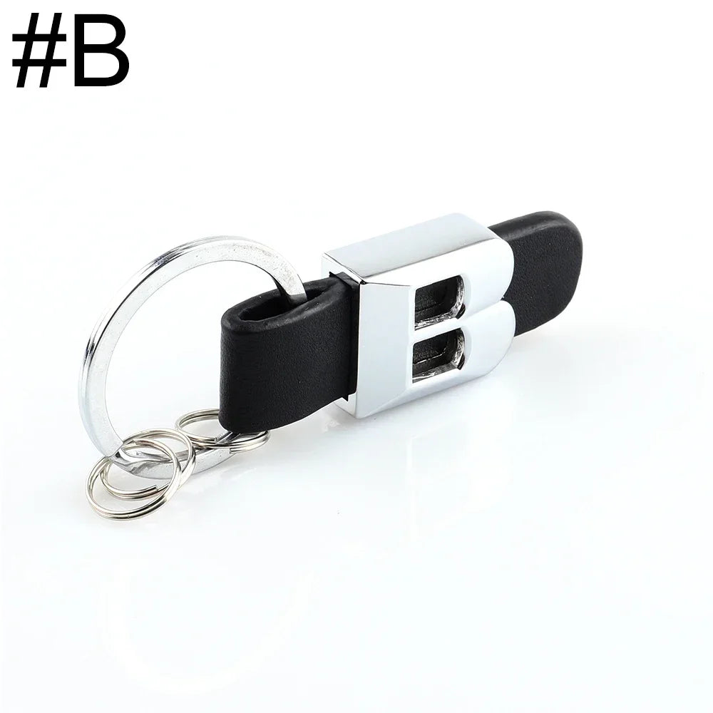Premium Metal Initial Keychain