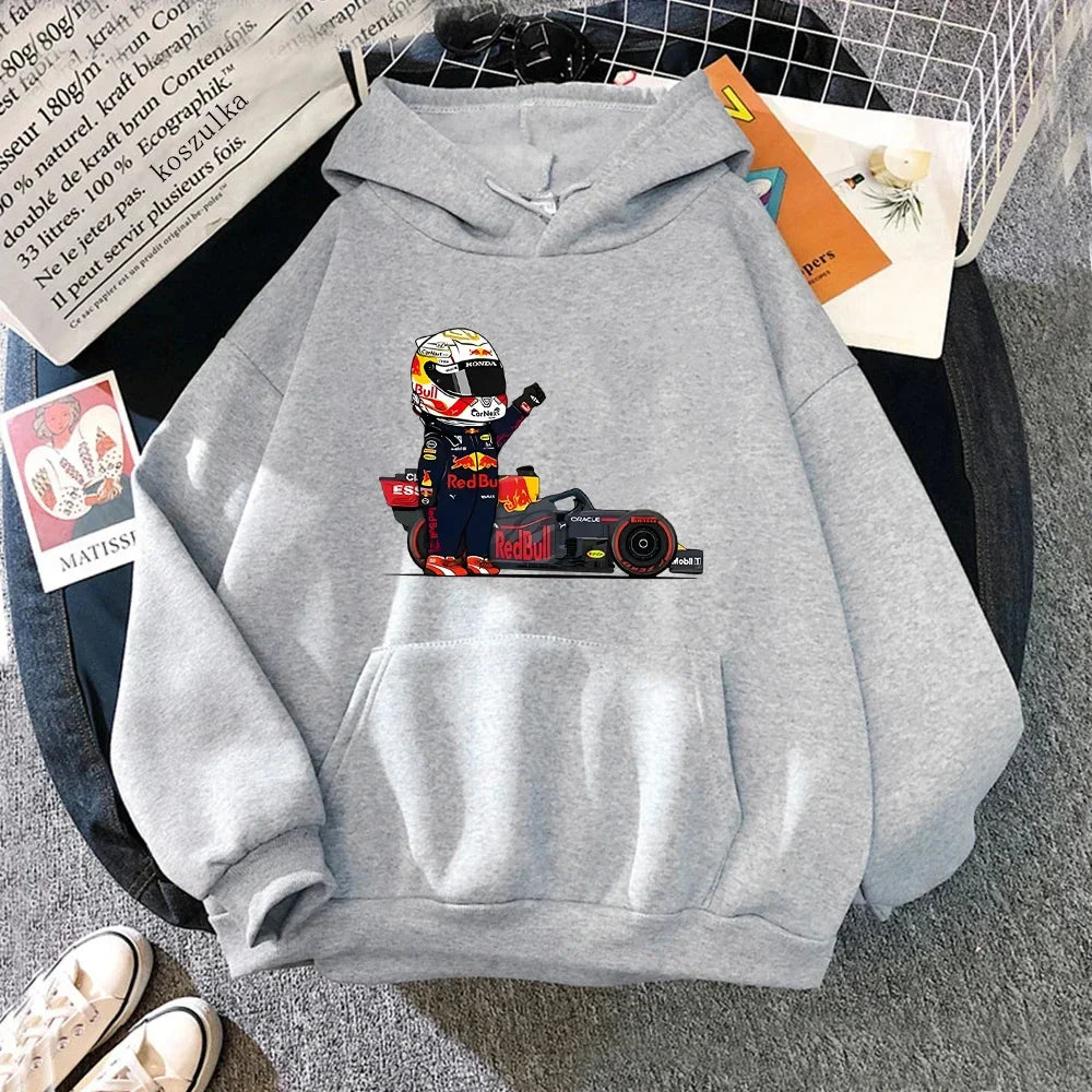 Mini F1 Hoodie Graphic Sweatshirt