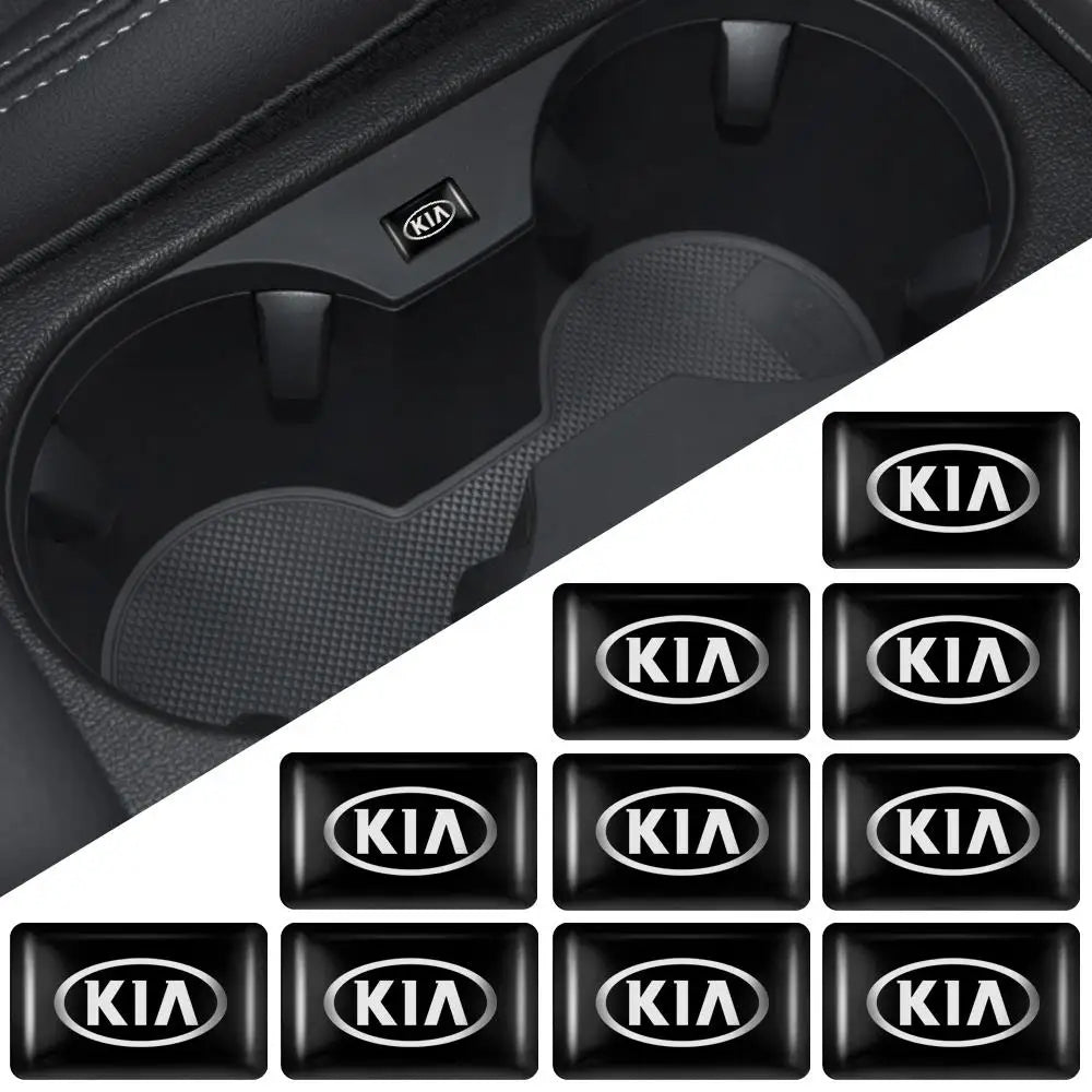 10/20/50Pcs Kia Car Mini Stickers