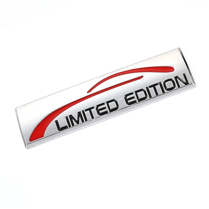 Car Styling 3D Metal Limited Edition Emblem