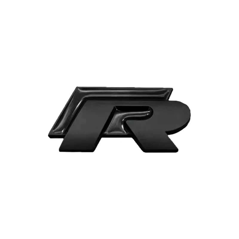 R logo Emblem Trunk Sticker