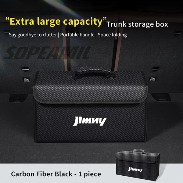 Caixa de armazenamento organizadora de mala de carro Jimny 