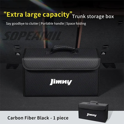 Caixa de armazenamento organizadora de mala de carro Jimny 