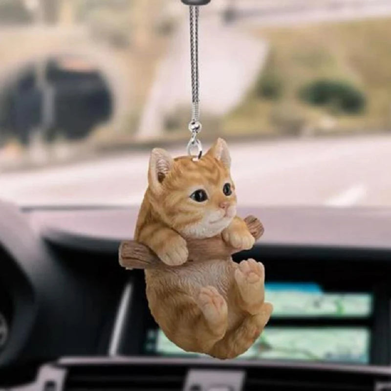 2D Cute Pet Puppy Car Decor