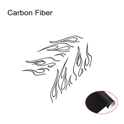 Fire Side Car Stickers