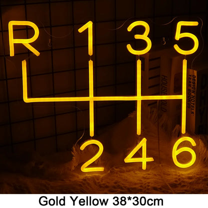 Garage Neon Sign LED Light 