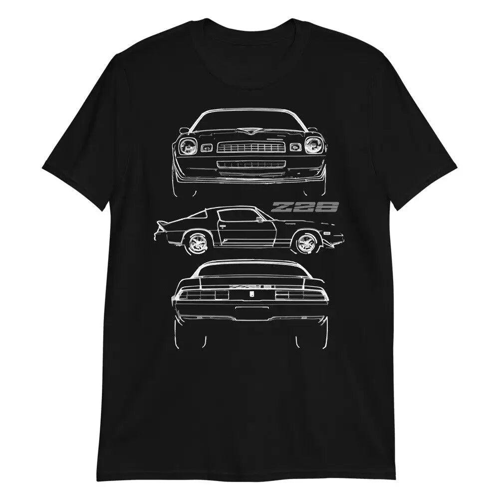 T-shirt da uomo in cotone Camaro