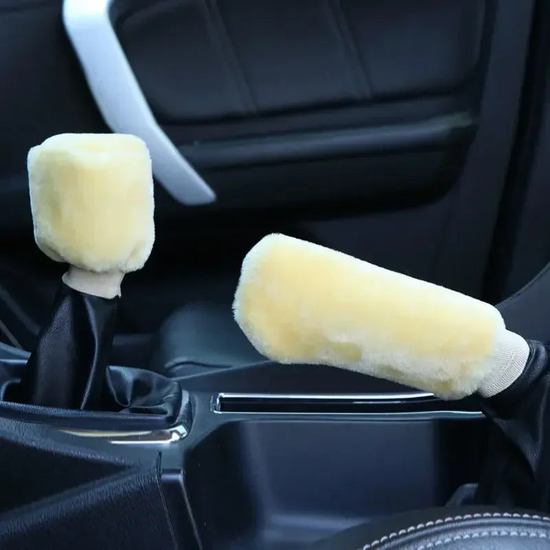 Manopla de câmbio e capas de freio de mão para carros
