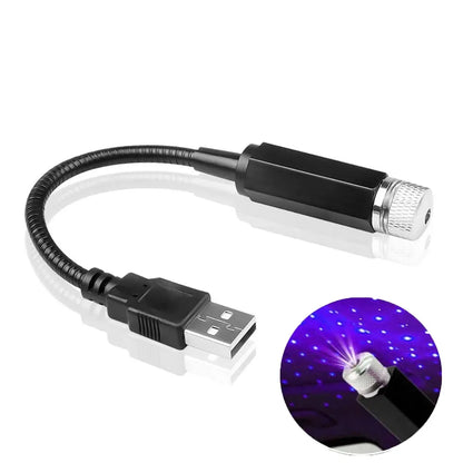 USB Star Projector Interior Car