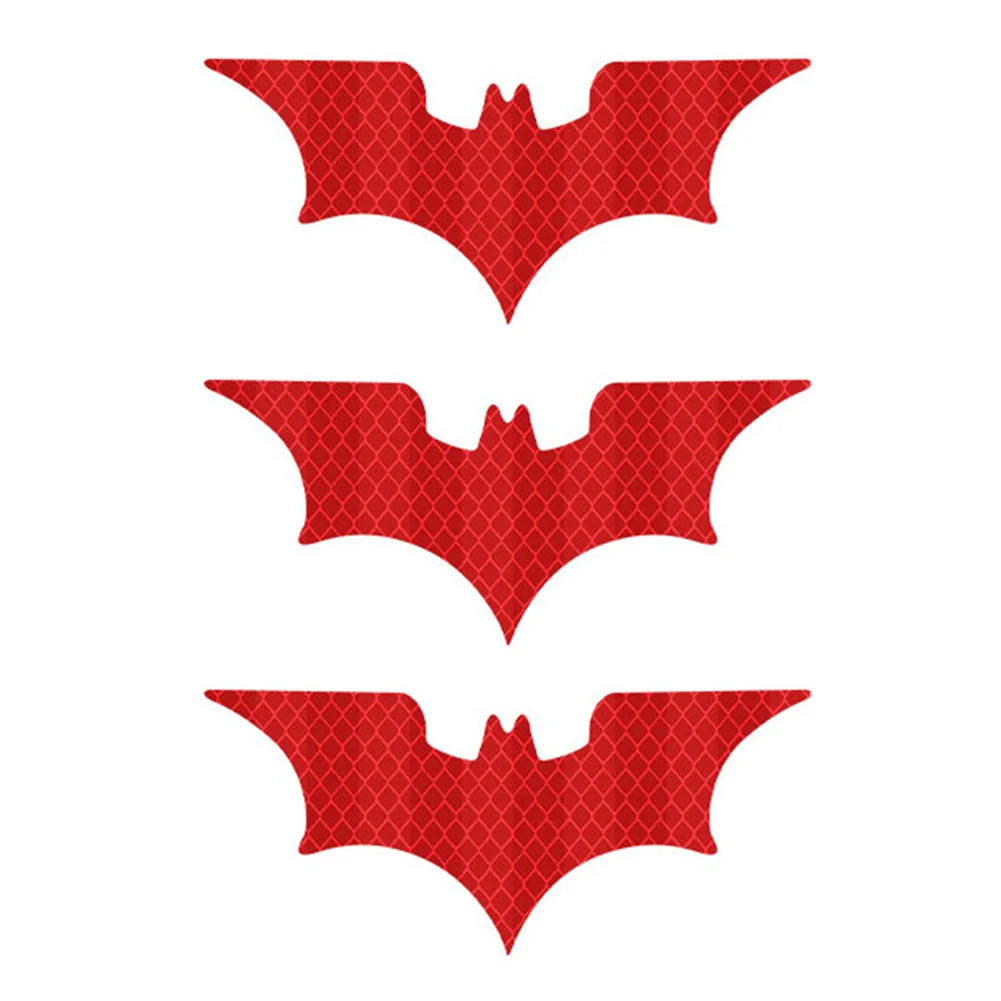 3PCS/Set Bat Car Reflective Sticker