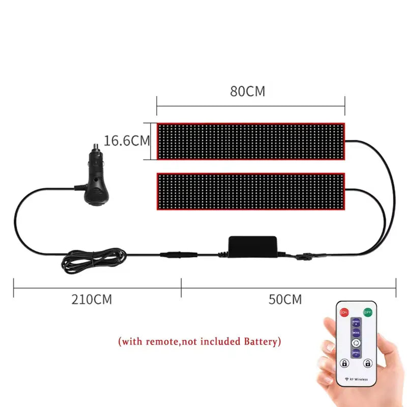 Truck Car Devil Eye LED Panel Light 