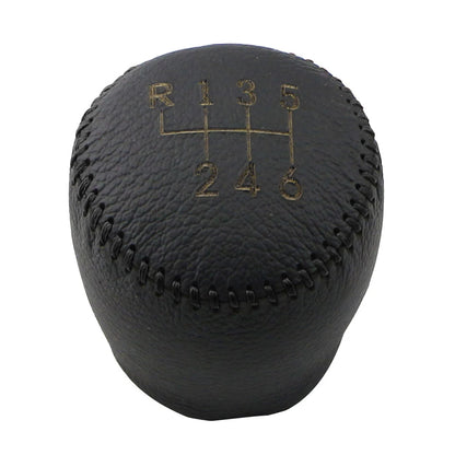 Leather Gear Shift Knob & Handbrake Cover Set