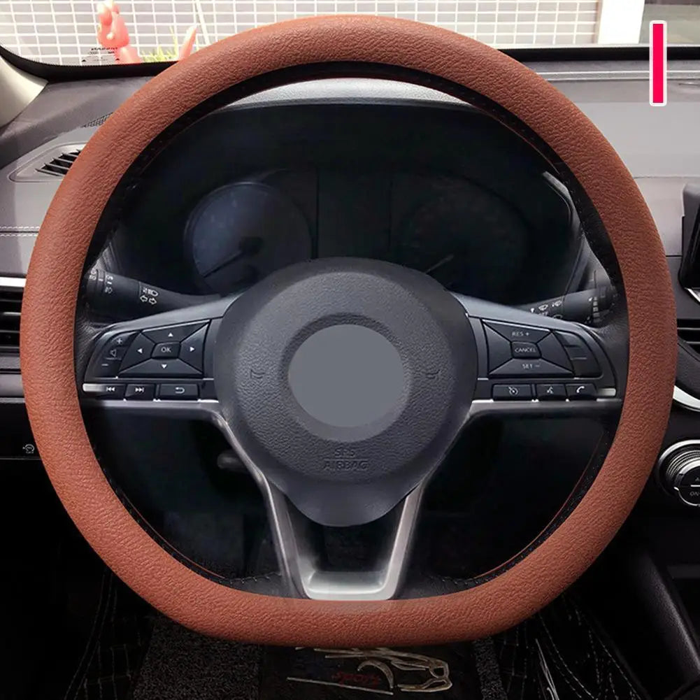 Car Silicone Steering Wheel Cover 