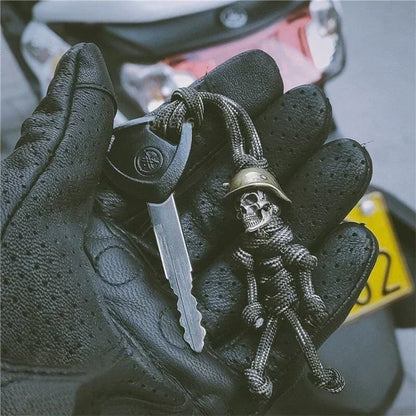 Skull Rope Keychain for Men 