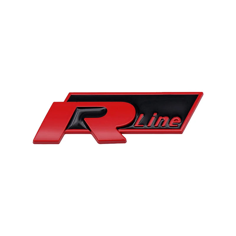 R logo Emblem Trunk Sticker
