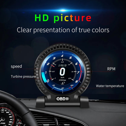 HUD OBD2 Display Gauge