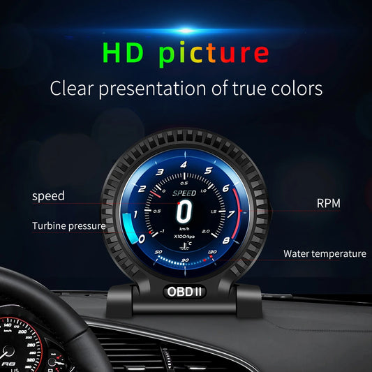 HUD OBD2 Display Gauge