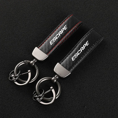 ESCAPE Leather Keychain FD