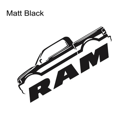 Car Window Side Sticker RAM