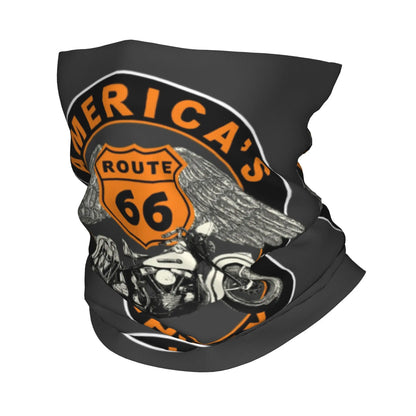 Cachecol com faixa para cabeça Route 66