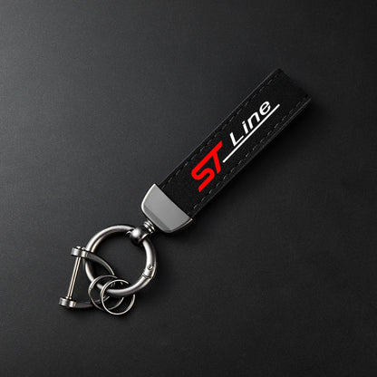 Porte-clés en cuir ST Line 