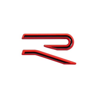 R logo Emblem Trunk Sticker