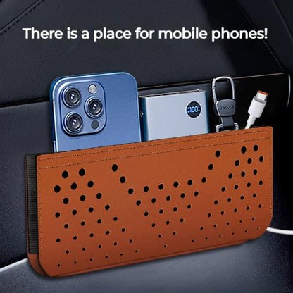 Car Leather Side Storage Organizer