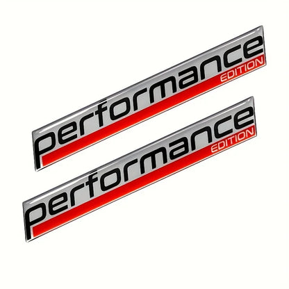 Emblema dell'auto per le prestazioni