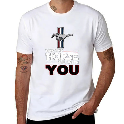 May the Horse Be with You Cotton Shirt