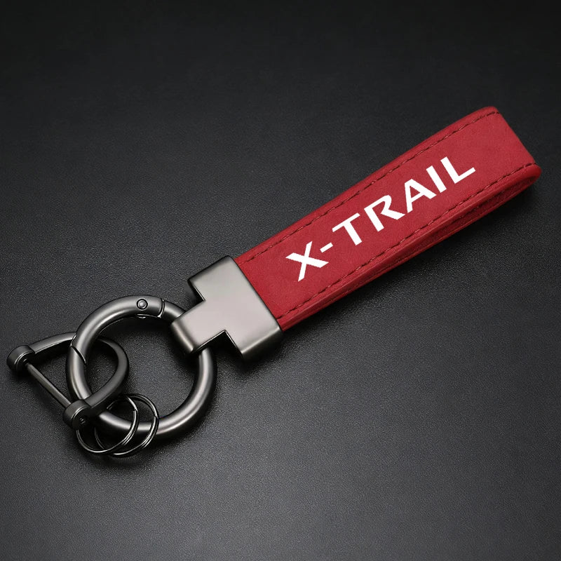 X-Trail Suede Leather Keychain
