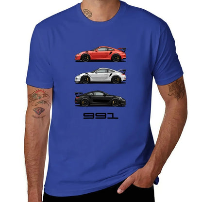 Klassisches 991 GT3 RS Baumwollhemd PE