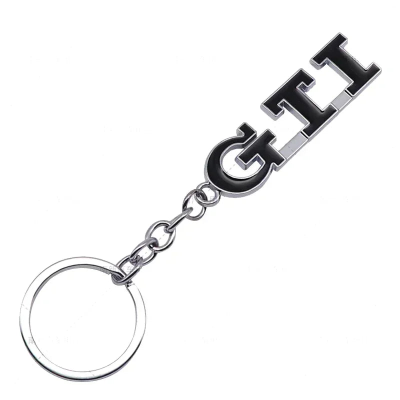 VW GTI Metal Keychain 